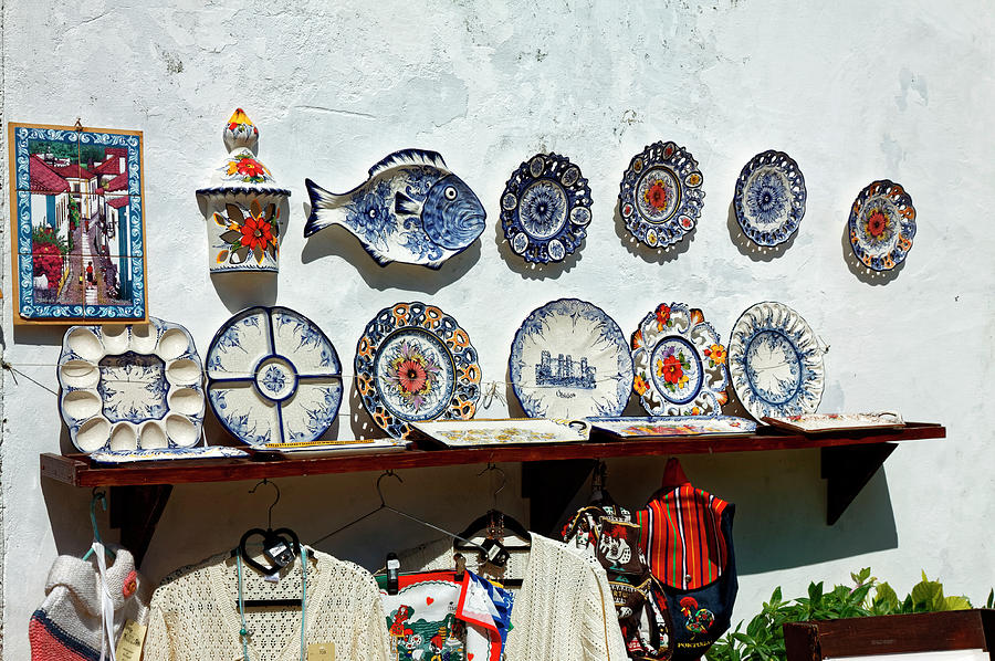 Portugese Crafts Photograph by Sally Weigand