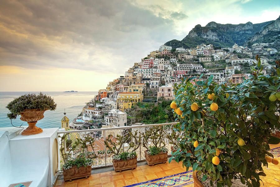 Positano, Amalfi Coast, Italy Digital Art by Pietro Canali