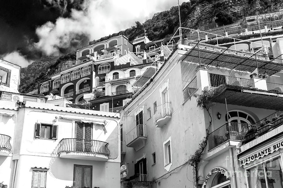 Positano Italy Building Dimensions Photograph by John Rizzuto