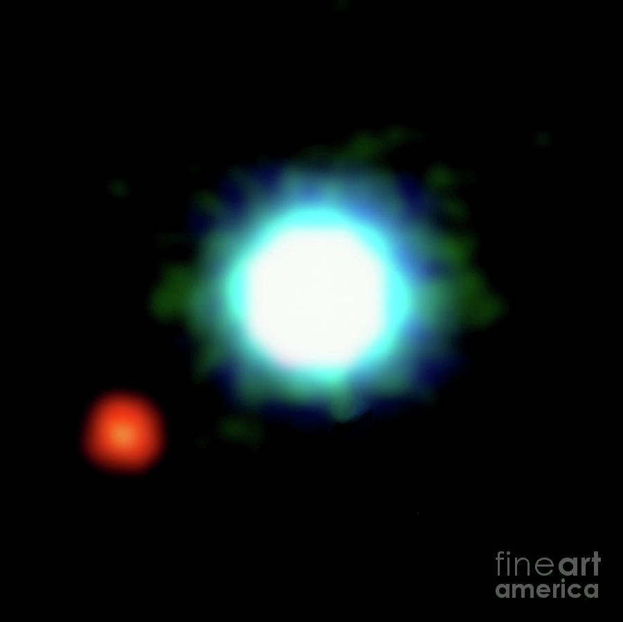 Possible First Exoplanet Image Photograph by European Southern Observatory/science Photo Library