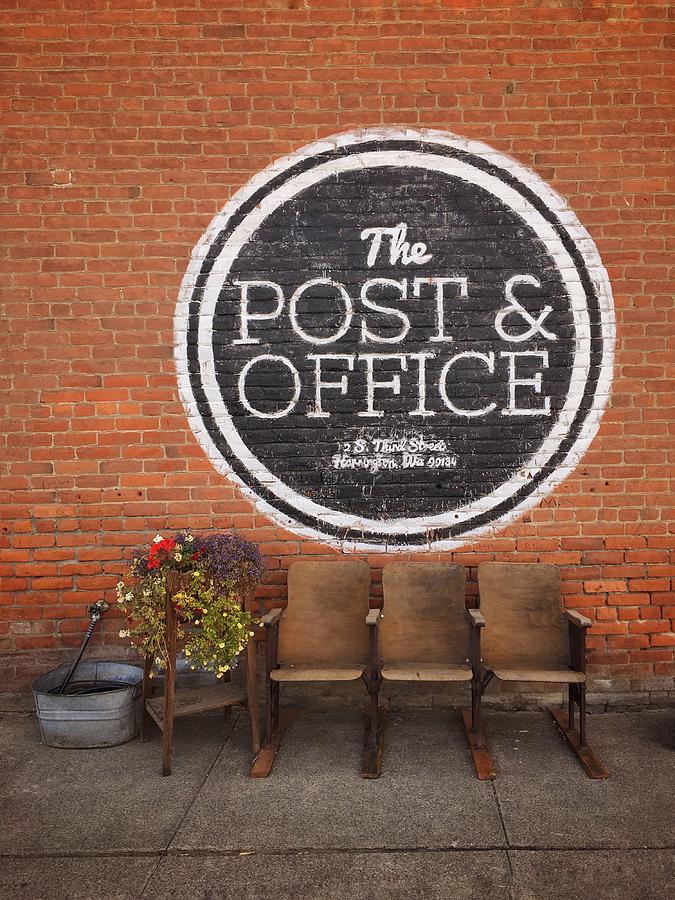 Post and Office Coffee Shop #1 Photograph by Jerry Abbott