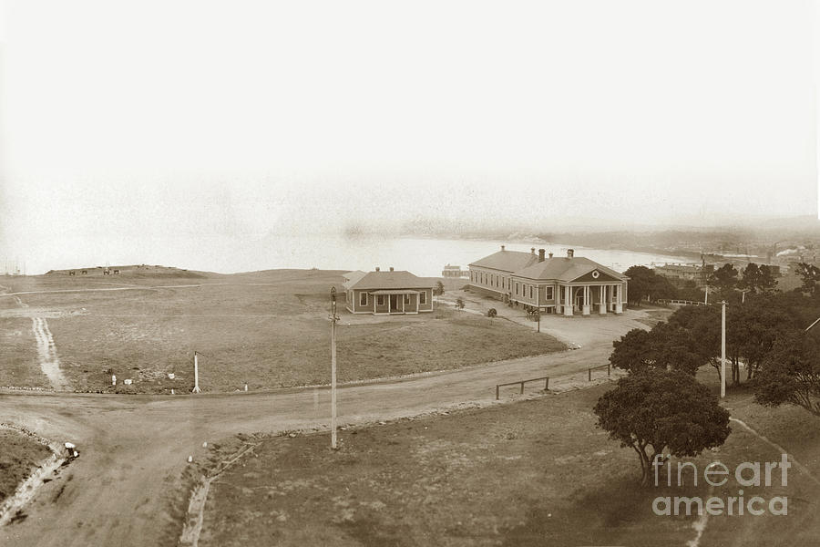 Post Gymnasium Presidio of Monterey Circa 1910 Photograph by Monterey County Historical Society
