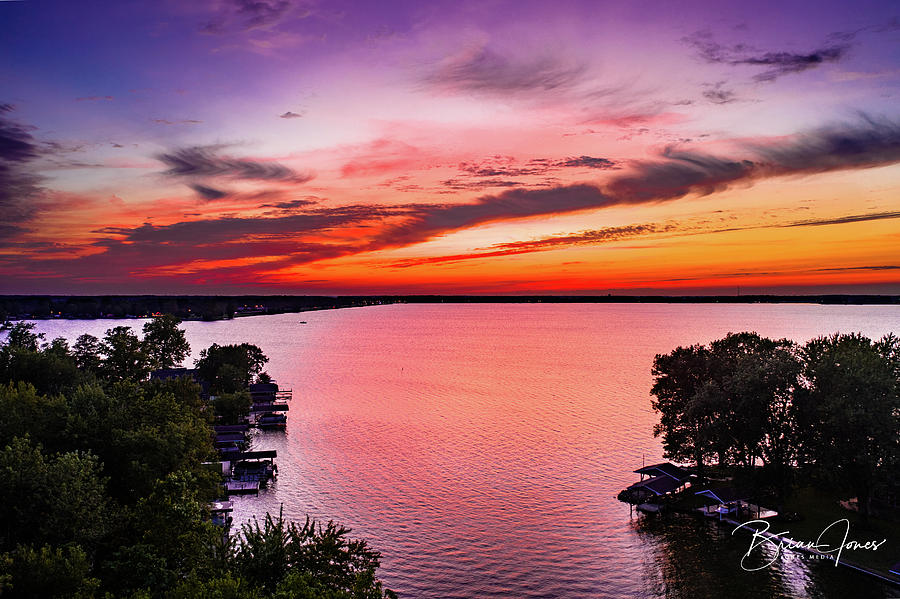 Post Office Island Sunset Photograph by Brian Jones
