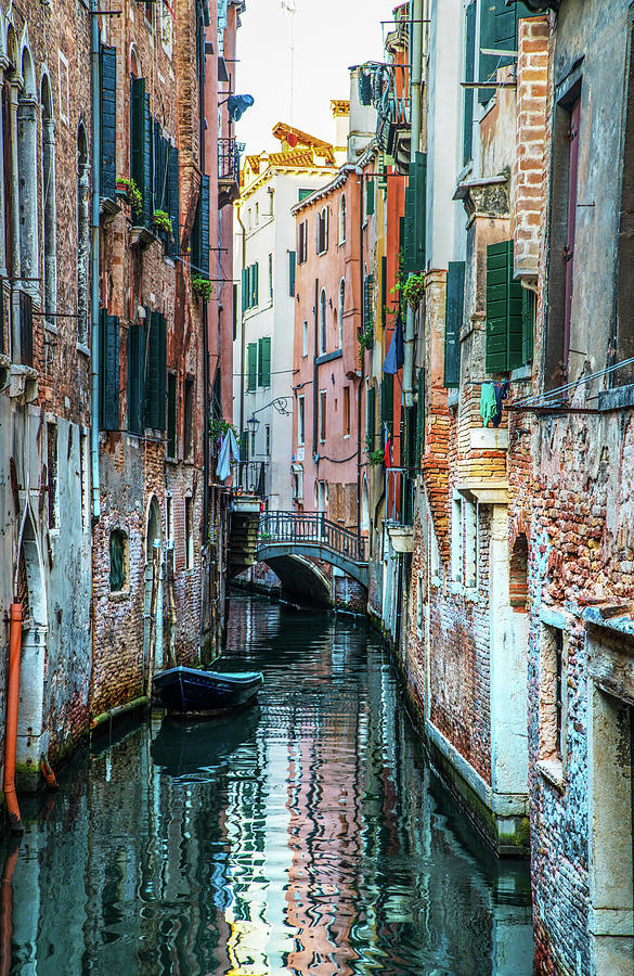 Postcards from Venice II Photograph by Jaroslaw Blaminsky