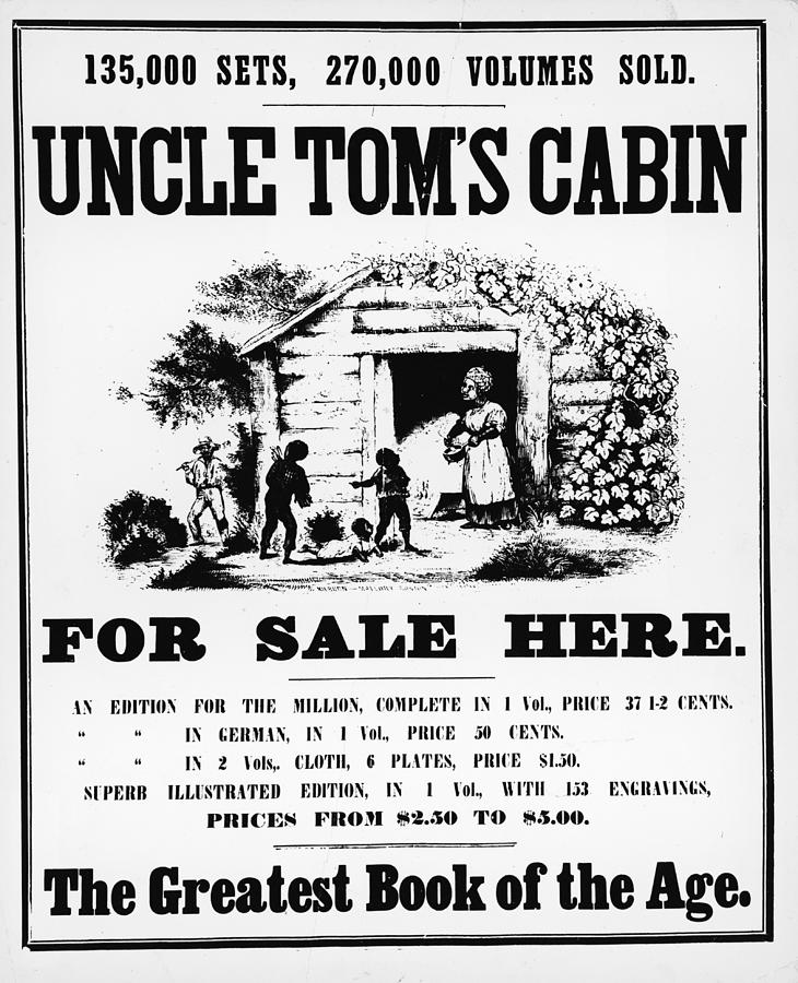 Poster For Uncle Toms Cabin Photograph By Kean Collection