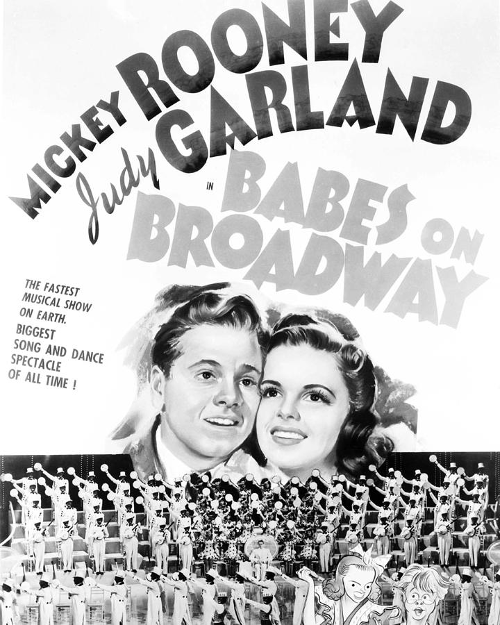 Poster Of Babes On Broadway Photograph by Globe Photos - Fine Art America