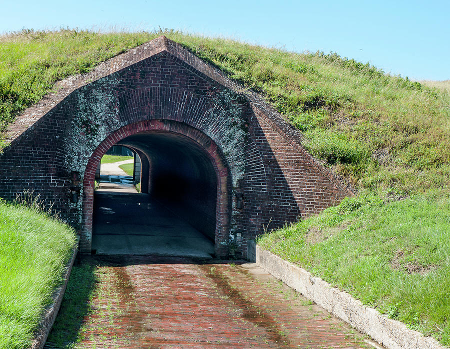 Architecture Photograph - Postern Tunnel by Norman Johnson
