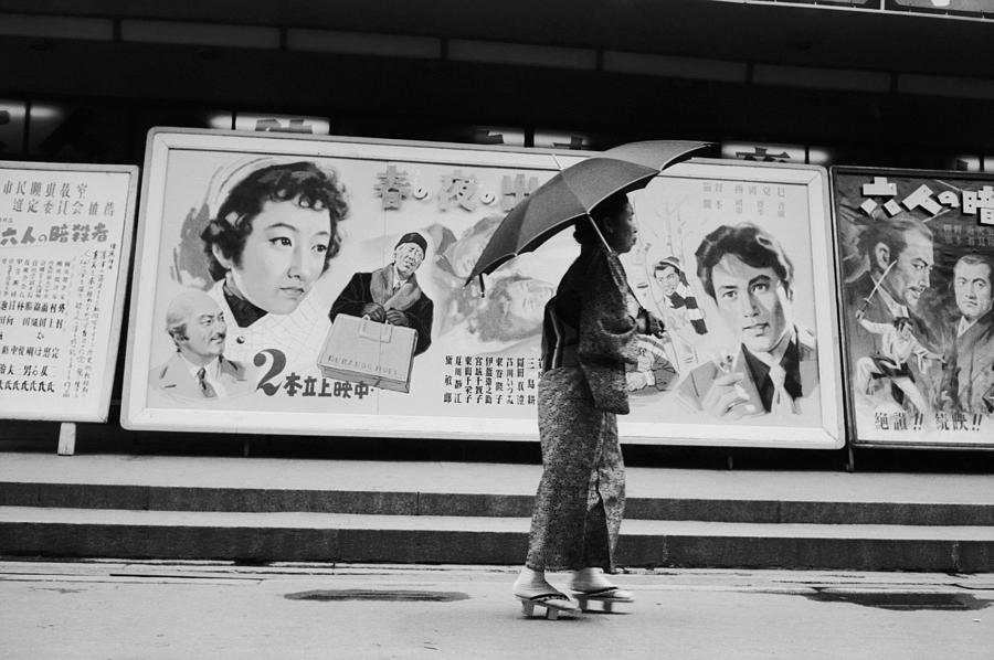Posters In Hiroshima Photograph by John Chillingworth