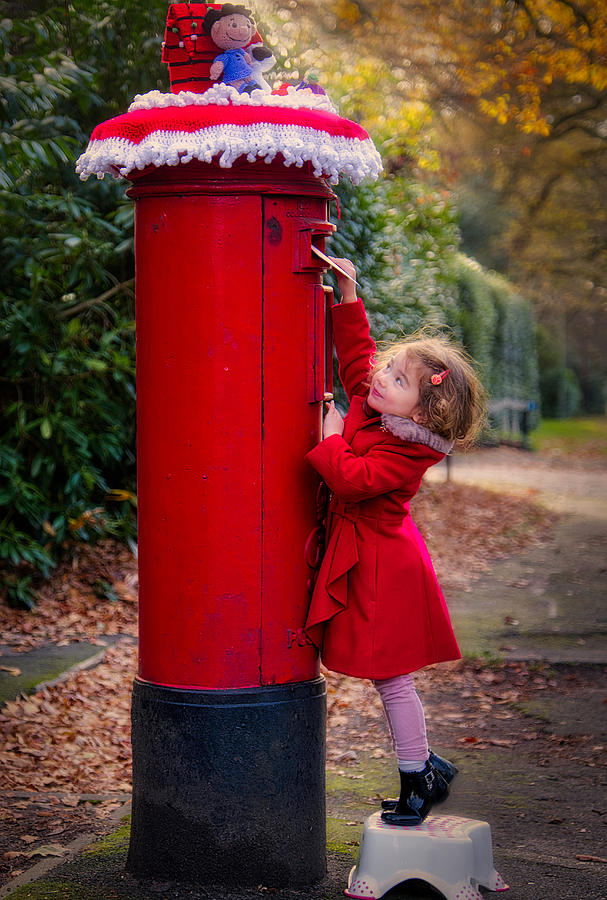 Posting To Santa Photograph by Peter Davidson