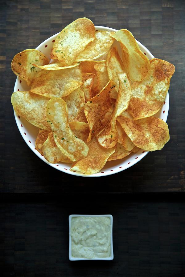 Potato Chips Photograph by Andre Baranowski