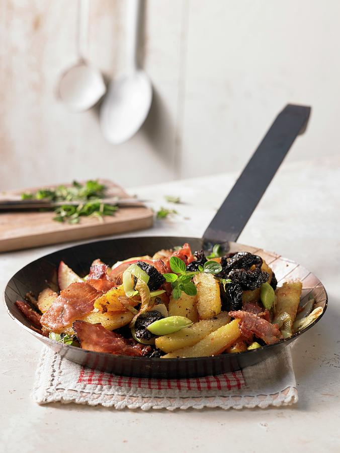 Potato Hash With Bacon, Onion And Apple austria Photograph by Jan-peter Westermann