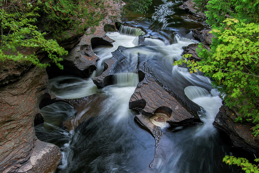 Nature Photograph - Potholes Waterfall by Jason Champaigne