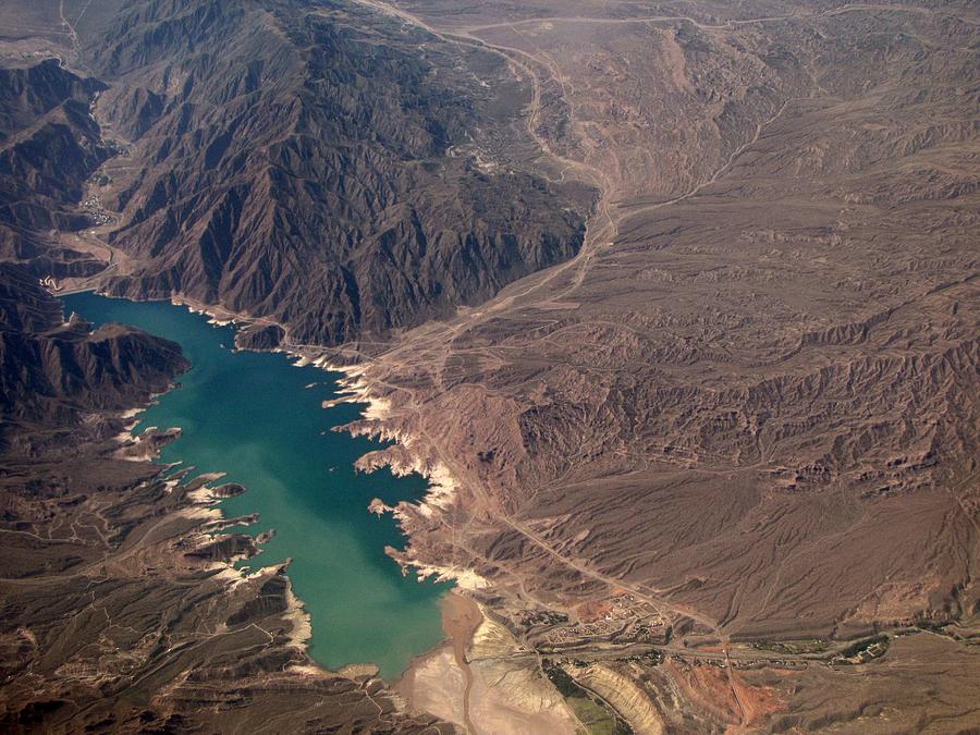 Potrerillos Reservoir Lake In Argentina Photograph by Courtesy Of Serge Kruppa