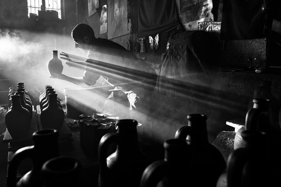 Potter Photograph by Timur Trkmen