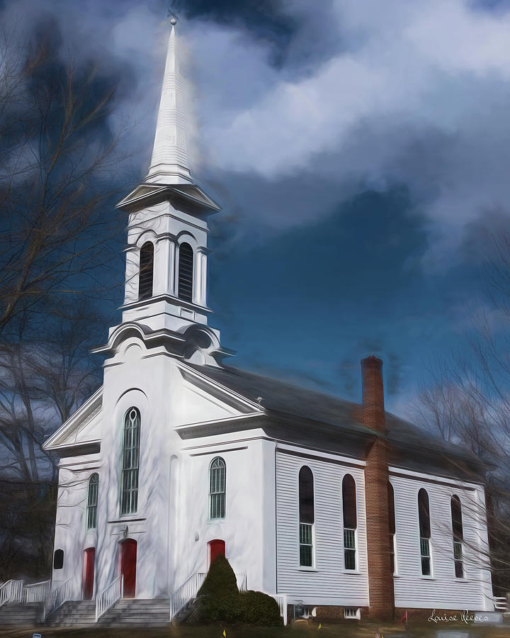 Pottersville Church Photograph by Louise Reeves