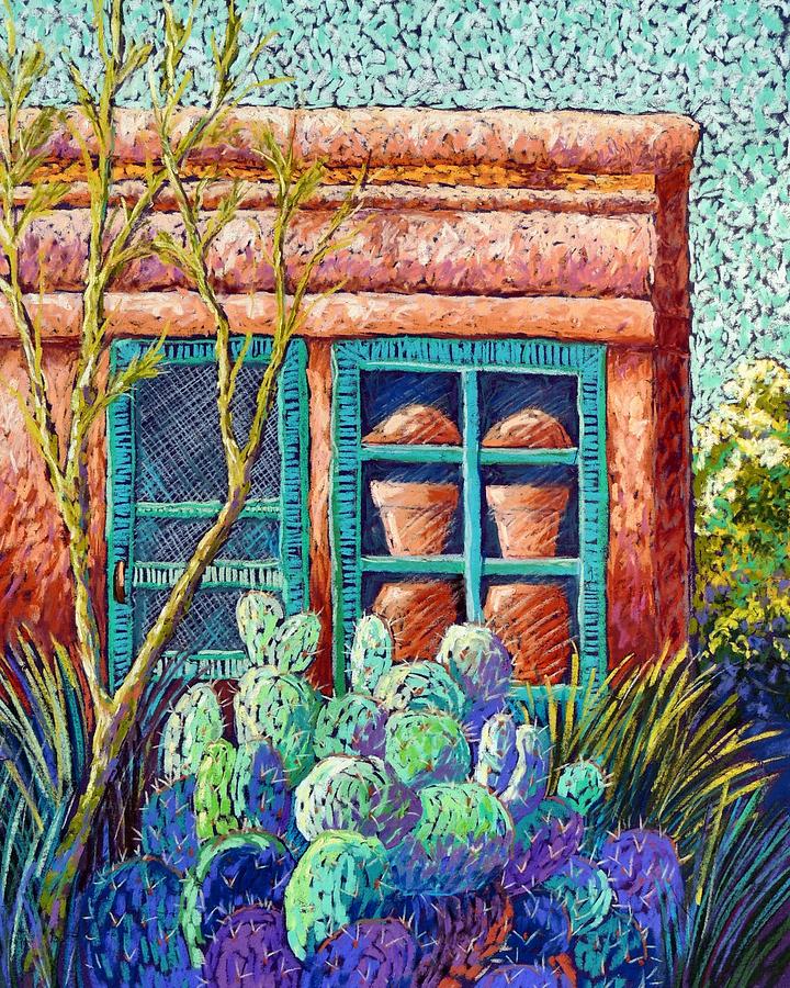 Pottery Shop Pastel by Candy Mayer