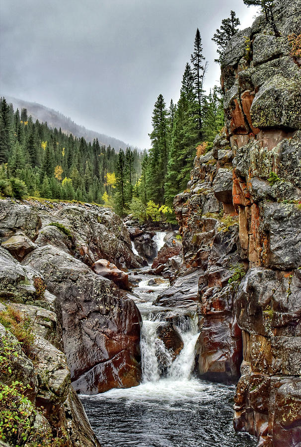 Poudre Falls Photograph by Christopher Thomas
