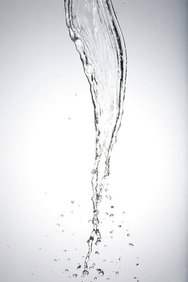 Pouring Water Photograph by Blackred