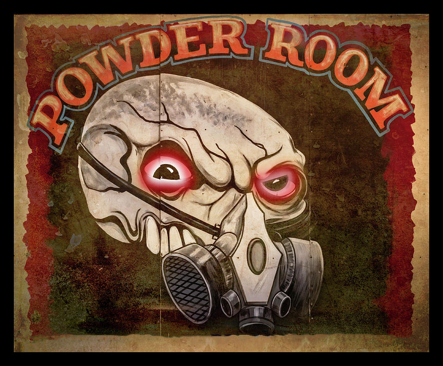 Powder Room Photograph by Arttography LLC