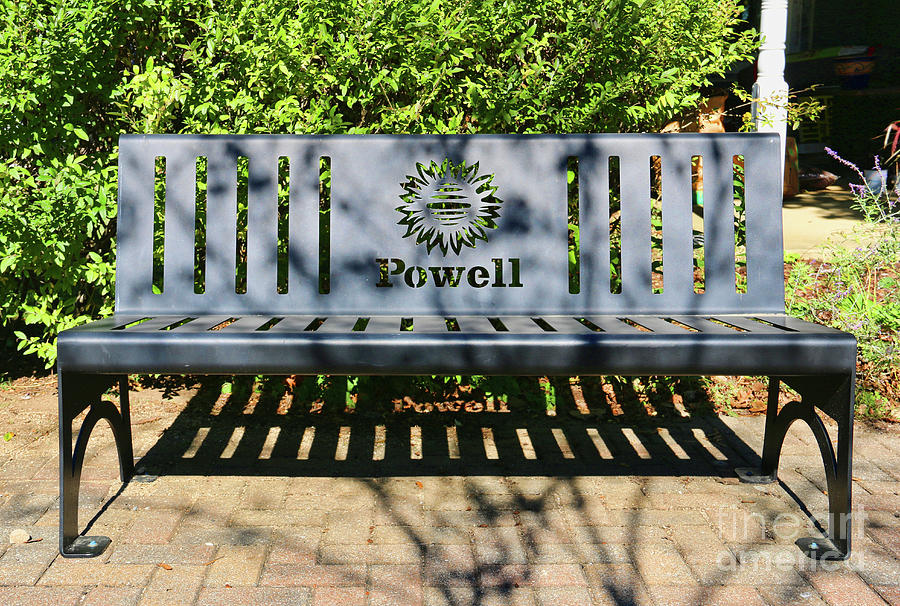 Powell Bench 4742 Photograph by Jack Schultz