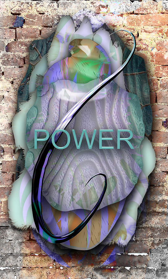 Power Inspirational Art Mixed Media by Marvin Blaine