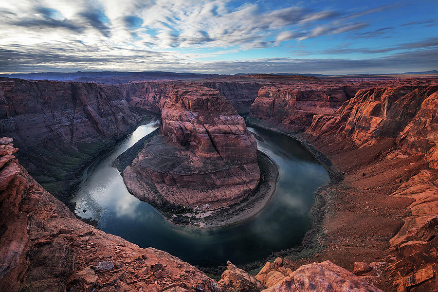 Mountain Photograph - Power Of Colorado River by Annie Poreider