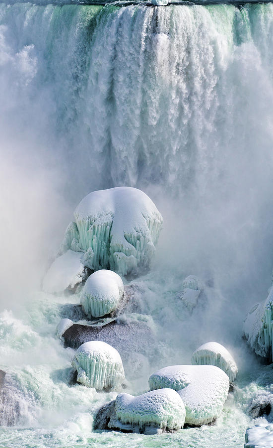 Water Photograph - Power of Niagara by Christopher Behrend Water Photograph - Power of Niagara by Christopher Behrend