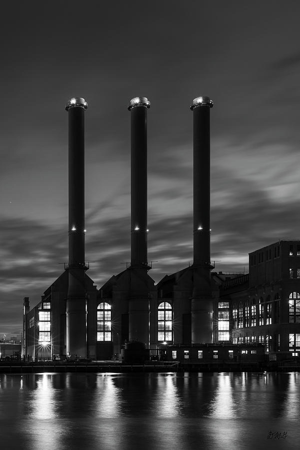Power Station Providence RI I BW Photograph by David Gordon