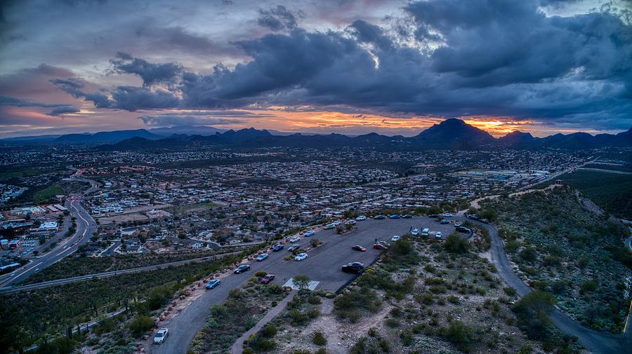 Powerful Arizona Sunset  Photograph by Anthony Giammarino