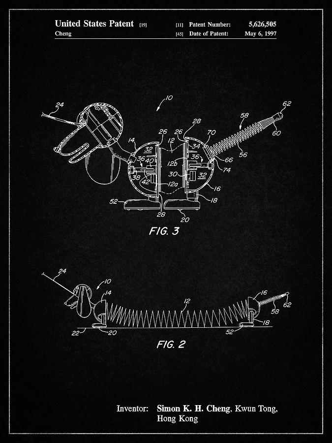 Slide Rule Digital Art - Pp1041-vintage Black Slide Rule Patent Poster by Cole Borders
