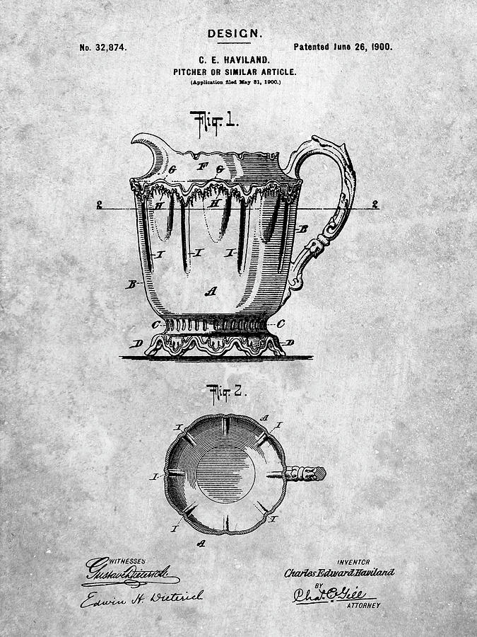 Pp152- Kitchen Pitcher Poster Digital Art by Cole Borders - Fine Art ...