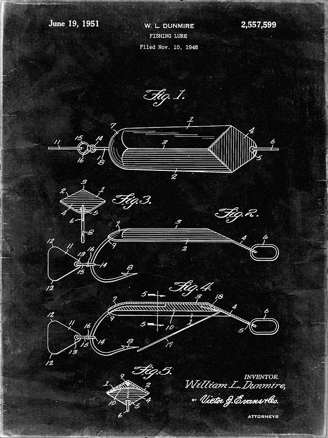 Pp420-black Grunge Spoon Fishing Lure Poster Digital Art by Cole Borders -  Pixels