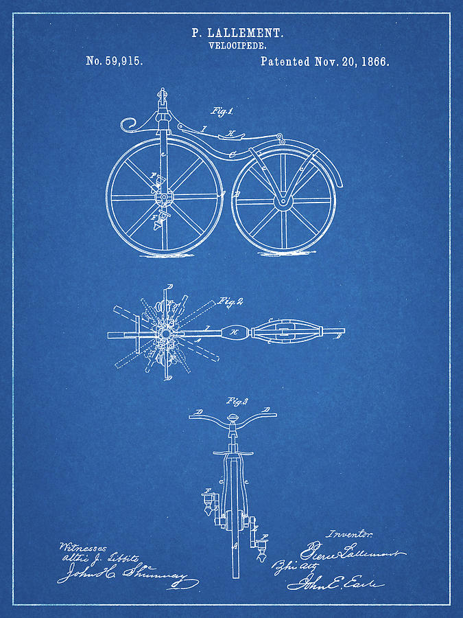 First cheap bicycle patent