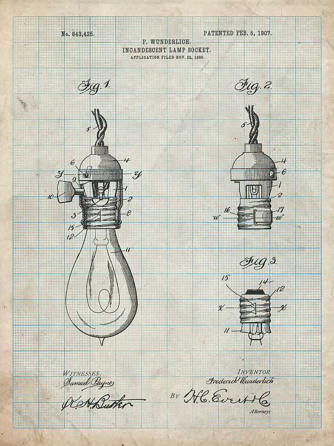 incandescent lamp socket