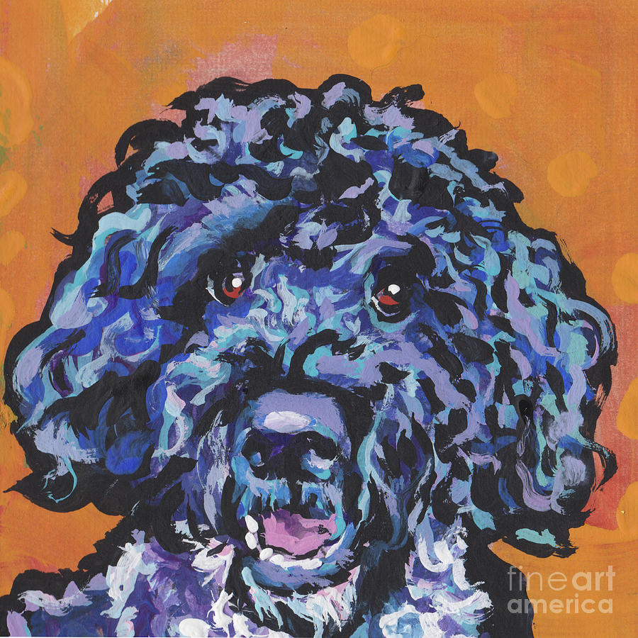 Dog Painting - Pppwwwddd by Lea S