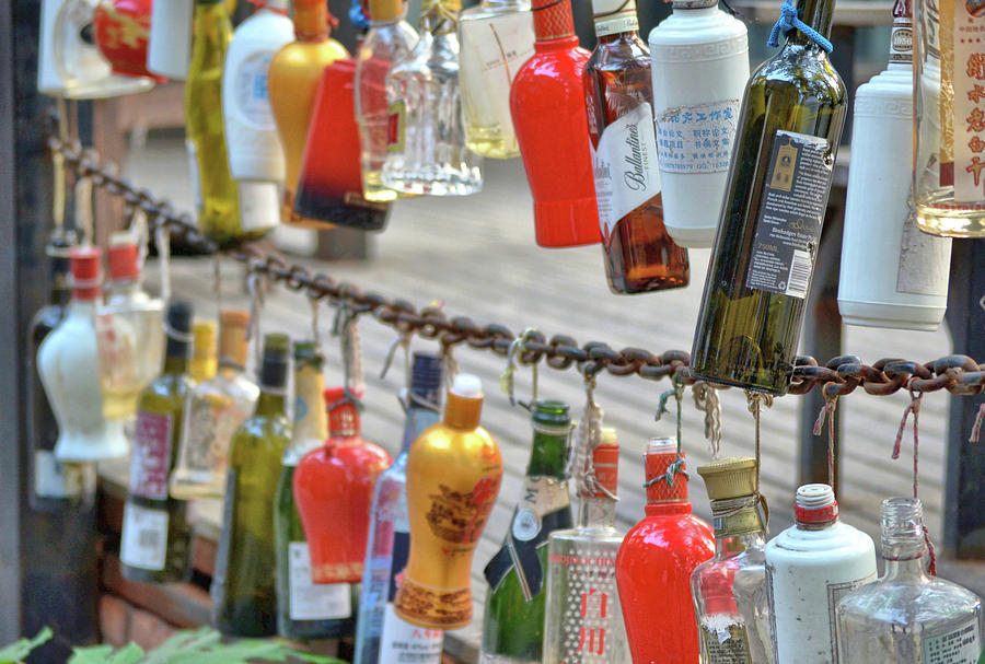 Bottle Photograph - Practical Pints by JAMART Photography