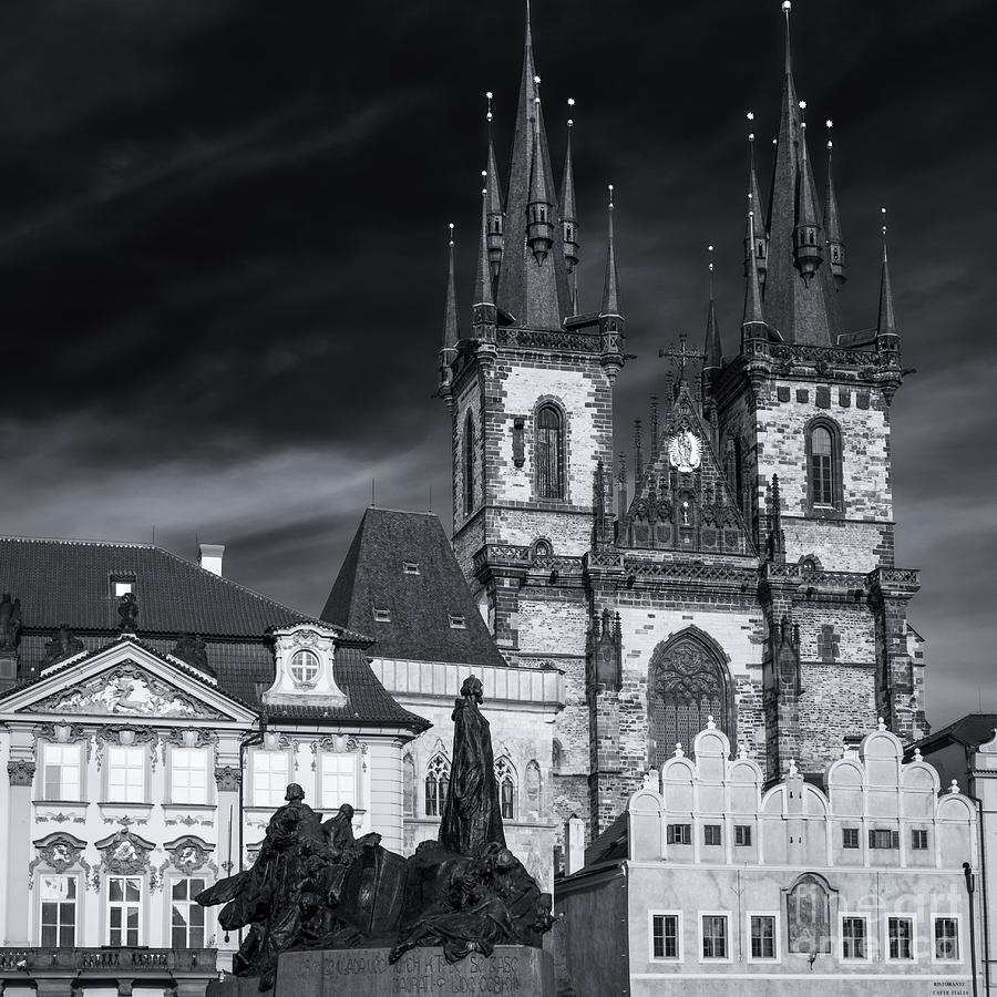 Prague Old Town Gothic Architecture Photograph by Philip Preston