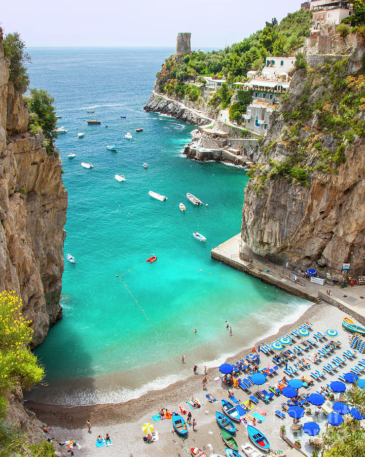 Praiano Beach Photograph