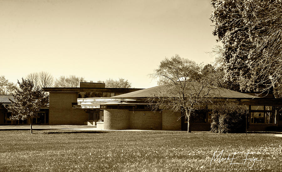 Prairie School B - W Photograph By Mark Fuge - Fine Art America