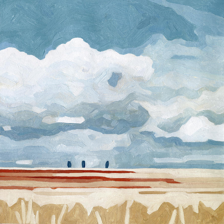 Prairie Landscape I Painting by Emma Scarvey