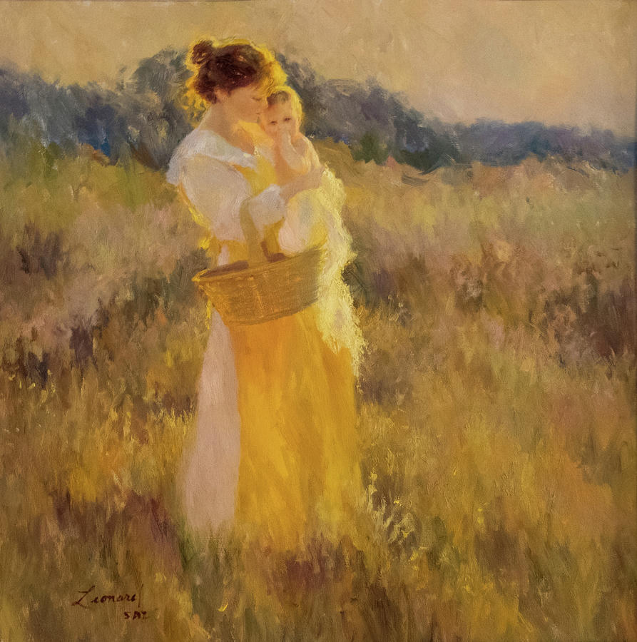 Prairie Love Painting by Diane Leonard
