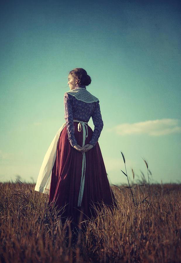 Vintage Photograph - Prairie by Magdalena Russocka