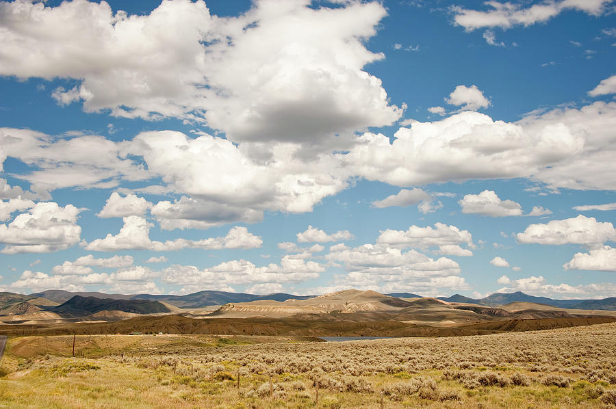 Prairie, Sky And Clouds Photograph by Earleliason