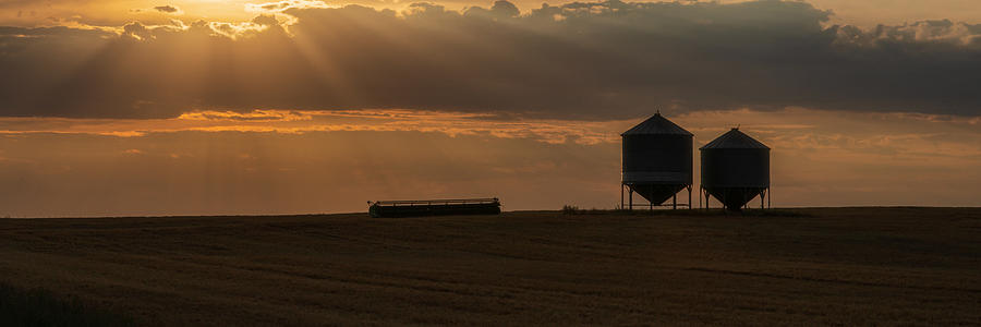 Prairie Sunset Photograph by Matt Hammerstein