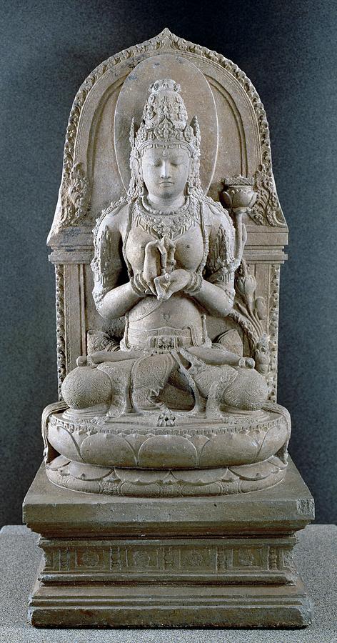 Prajnaparamita, Goddess Of Trancendental Wisdom Photograph by Indonesian School