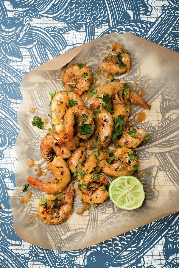 Prawns With Port Wine And Vinho Verde Photograph by Great Stock!