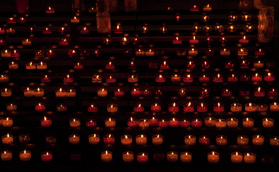 Prayer Candles Photograph by Philip Norton