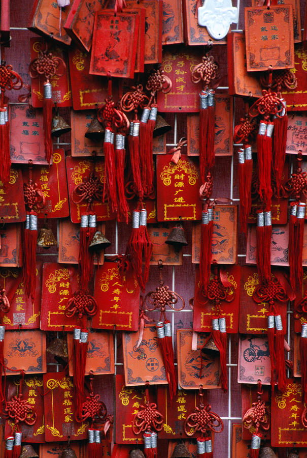 Prayer Offerings At Dongyue Temple In Photograph by Lonely Planet