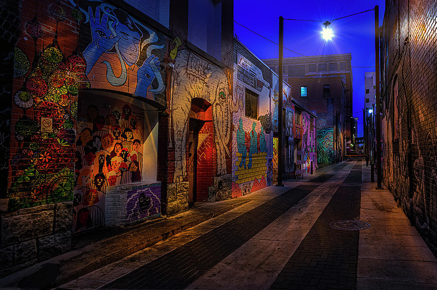 Pre-Dawn Freak Alley Photograph by Michael Ash