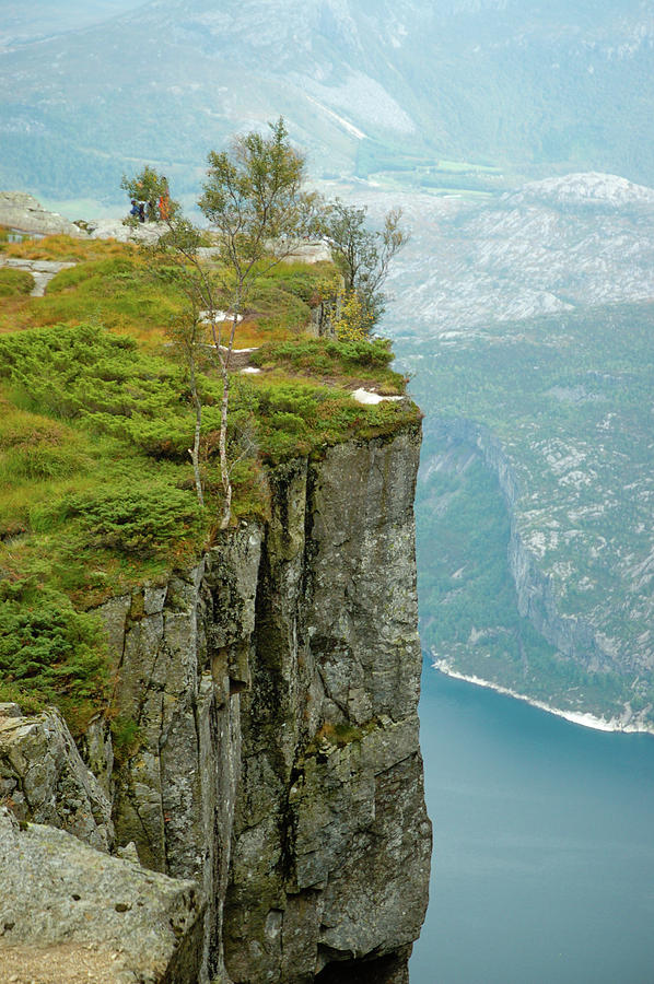 Preikestolen Rock & Fjord Photograph by Marc-olivier Bergeron